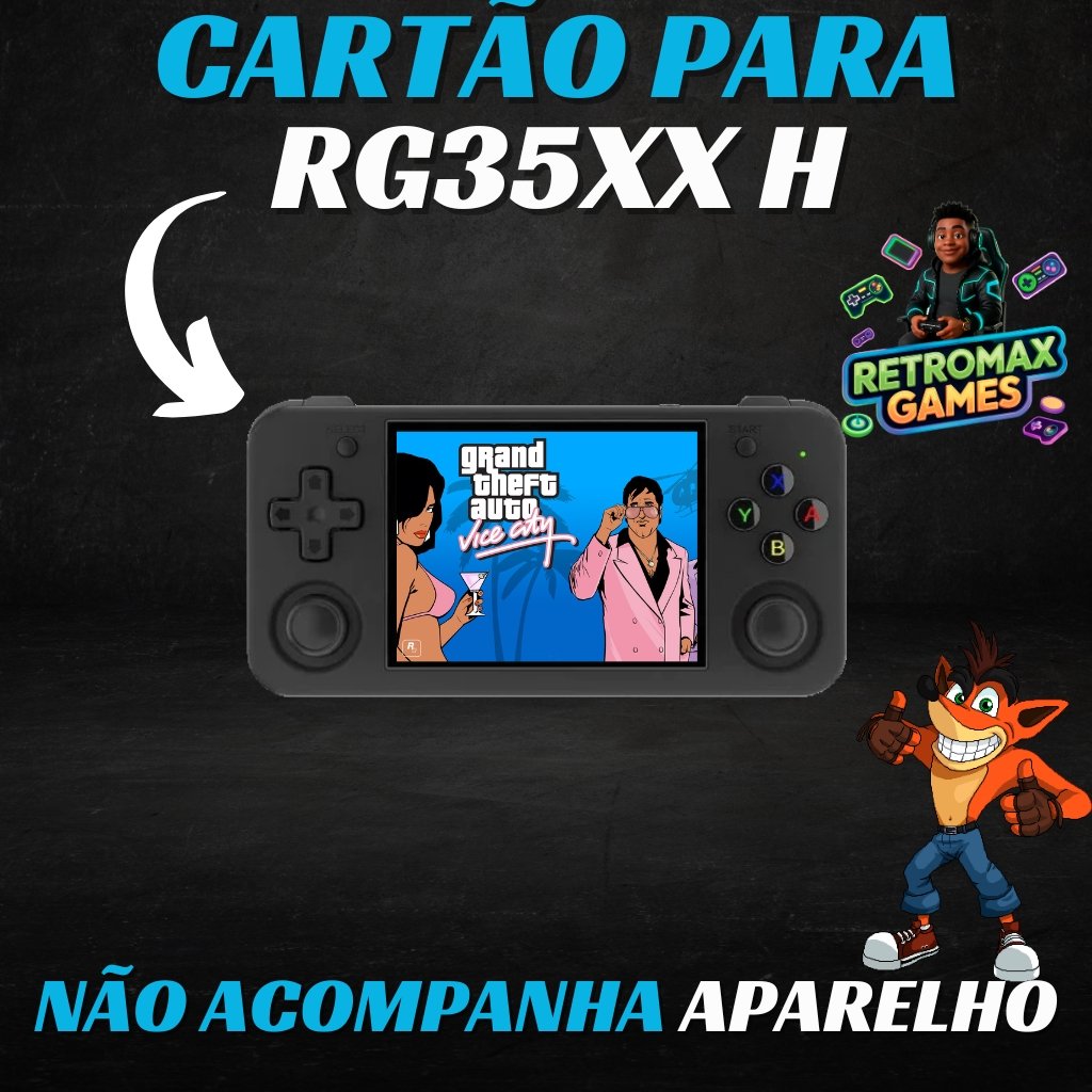 Cartão com Jogos para Anbernic RG35XX H - Imagem 2