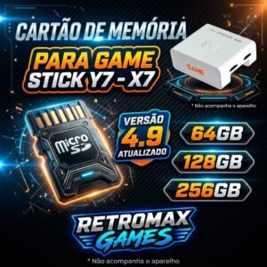 Cartão com Jogos para Game Stick Y7 / X7 Versão V4.9