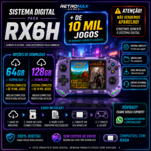 Sistema com Jogos para RX6H (Download)